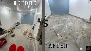 Wow One day Garage tiles installation