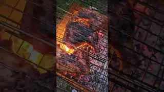 ШОК!!! СГОРЕЛИ НОГИ #fire #chicken #grill #bbq #food #streetfood #рецепты #шашлык #вкусно #смачно