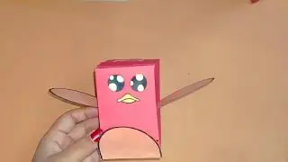 How to make paper coin box / Money saving box Handmade