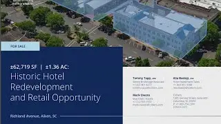 Marketing firm, Colliers, releases new info to market Hotel Aiken, other properties