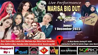 SC PRO DEPOK || Live MARISSA BIG DUT || Wedding Adam Fajri & Dita || Jum'at 01 Desember 2023 MALAM