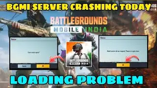 BGMI SERVER CRASHING TODAY | ENTER MATCH AGAIN | MATCH DID NOT RESPOND 🥺 | BGMI GLITCH