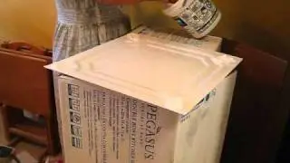 styrofoam ceiling tile installation