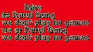 Rural Gang - marry you (lyrical video)