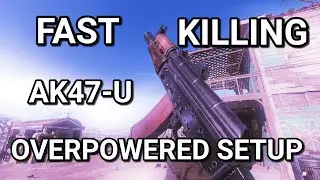 Call Of Duty Cold War | NEW FASTEST KILLING AK47u (BEST AK47u CLASS)