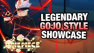 [AOPG] How To Get Gojo Style/Limitless and Full Showcase! A One Piece Game | Roblox