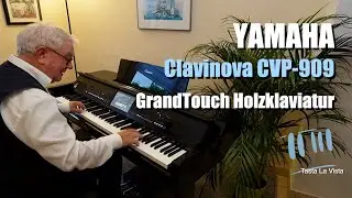 YAMAHA Clavinova CVP-909 - Test der GrandTouch Klaviatur