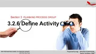PMP 3.3 Planning Process Group