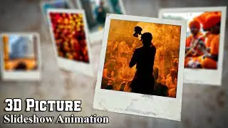 3D Picture Gallery Slideshow Animation