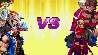 [Mugen - Street Fighter vs. King of Fighters] Team Shadaloo vs. Team Orochi - 影法邪惡帝國隊 vs. 大蛇隊