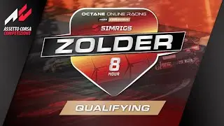 OOR SIMRIGS 2025 ENDURANCE WORLD CHALLENGE - ZOLDER 8HR - QUALI & SHOOTOUT