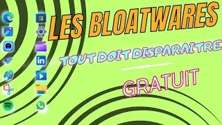 Simple&Gratuit - Désinstallez les bloatwares ! Maîtrisez Windows en un clin d'œil !