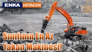 Sınıfının En Az Yakıt T&uuml;ketimine Sahip Hitachi ZX490LCH-7 ile Sahanızda Fark Yaratın!