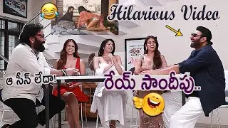 Prabhas Hilarious Fun With Sandeep Reddy Vanga | Rajasaab Hilarious Interview PROMO | Friday Culture