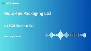 Mold-Tek Packaging Ltd Q3 FY2025-26 Earnings Conference Call