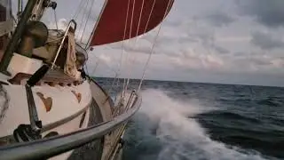 My Hans Christian 33 doing her thing