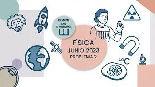 Problema 2 | PAU Física JUNIO 2023 (C. Valenciana) | Hilos conductores | 📥PDF en descripción