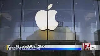 Apple chooses Austin over Raleigh for new headquarters