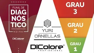 FUNIL DE DIAGN&Oacute;STICO CAPILAR DICOLORE - COM YURI ORNELLAS