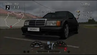 Volta em Nurburgring - Gran Turismo 4 PS2 - Mercedes-Benz 190 E 2.5 Evolution ll