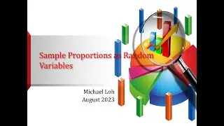 Sample Proportions as Random Variables