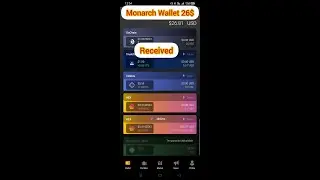 26$ Airdrop Received | Monarch Wallet Hex Token Received | Transfer Hex into Hotbit or Bitmart