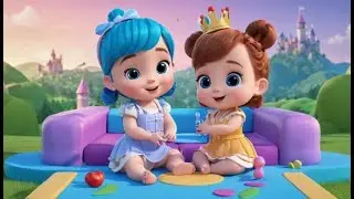 Baby Bella Builds a Castle | Creative Play Song for Kids | Nursery Rhymes in English
