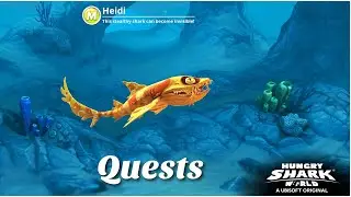 Hungry Shark World - Heidi Shark Quests