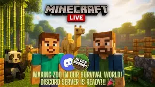 LIVE: Minecraft Zoo Time! Catch the Cuteness 🐘🐒 | Shorts | Block Buddies