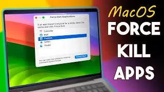 How To Force Kill MacOS Apps Processes