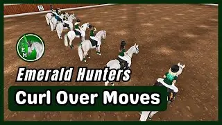 CURL OVER MOVES 💚 Emerald Hunters Star Stable Online