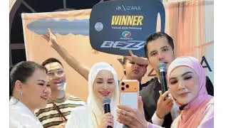 Dato Aliff Syukri & Izara Umum Pemenang Bertuah Kereta Perodua Cash