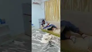 Flood in the living room. #funny #3d #water