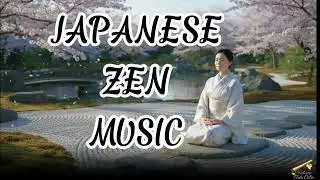 Japanese Peaceful Temple - Zen Garden with Japanese Flute Music - Meditation Music, Relaxing Music