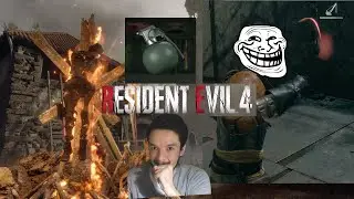 Resident Evil 4 Remake - Demolition Crane Easy Grenade Glitch for Speedrun Strat !