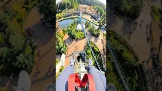 Down into the MINE on Baron 1898! 🙈 Efteling vlog out NOW! #shorts #efteling