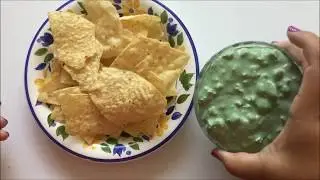 Guacamole and Tortilla Chips SLIME // SLIMECLOUDS