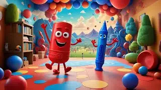Colors in My Crayon Box | Learning Colors Song for Kids | Nursery Rhymes and Baby Songs