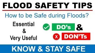 How to be Safe during floods?