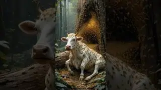 Bees Attack on Cow #cow #bees #animalshorts #rescue