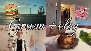 GRWM + VLOG | new clothes, shopping, etc 