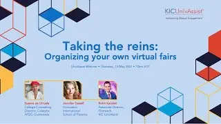 UnivAssist webinar - Taking the reins - Organizing your own virtual fair
