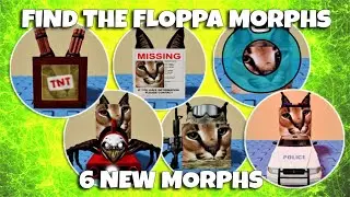 ROBLOX - Find The Floppa Morphs - 6 NEW Floppa Morphs [Prison Map]