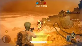 Star Wars Battlefront: Drop Zone Gameplay (No Commentary)