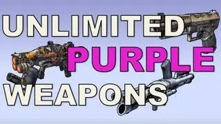 Unlimited PURPLE Weapons In Borderlands 2 (Amazing loot)