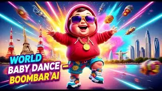 Hyper Reality Baby Dance Tour 🌐🚀 | BOOMBAR AI&rsquo;s Fastest DC Hand Dance Compilation Ever