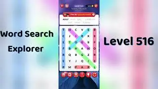 Word Search Explorer Level 516 Answer 🔍 | Step-by-Step Guide | Go Answer