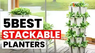 Top 5 Best Stackable Planters for Space-Saving Garden Solutions in 2025 | Stylish & Durable Options