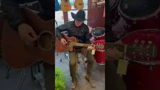 Guitar George! #mojo #music #steelstring #acousticcover #tompetty #wisconsindells #mojomusic