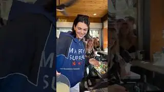 Kendall Jenner for 818 tequila event at uber eats in dellas texas new viral video #viralshort#shorts